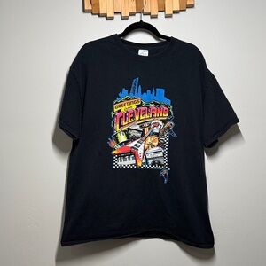 Black Cleveland Graphic T-Shirt